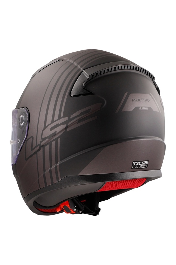 RAPID MULTIPLYY MAT SİYAH-GRİ KASK - 6