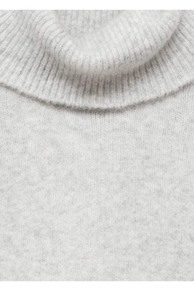 Strickpullover mit Rollkragen - 4