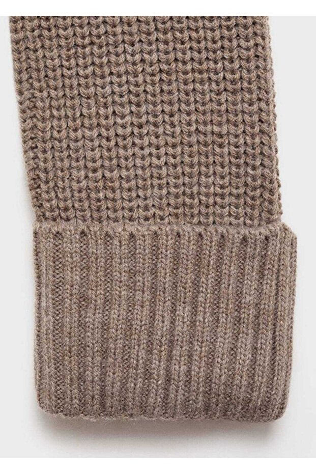 Düğmeli Oversize Hırka - 6