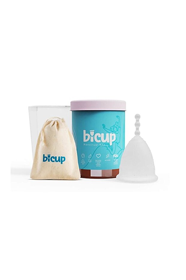 Fda Approved Medium Menstrual Cup - Antiallergic, Vegan, Sterile Box and Regul Cup - 1
