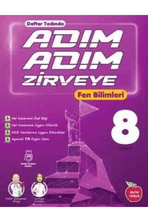 8.sınıf Adım Adım Zirveye Fen Bilimleri Soru Bankası - 1