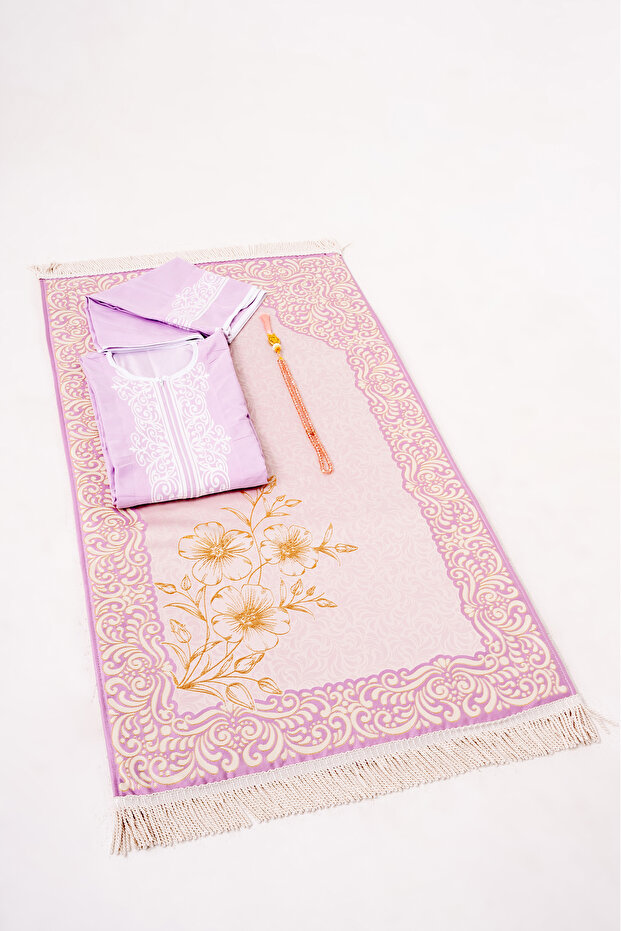 طقم صلاة إسفنجة فاخرة الجودة - 1