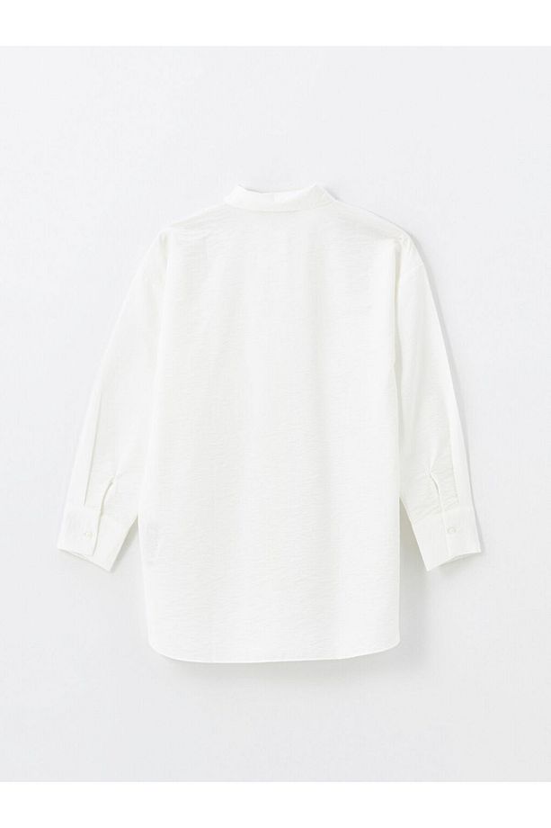 LCW Modest Oversize Kadın Gömlek Tunik - 6