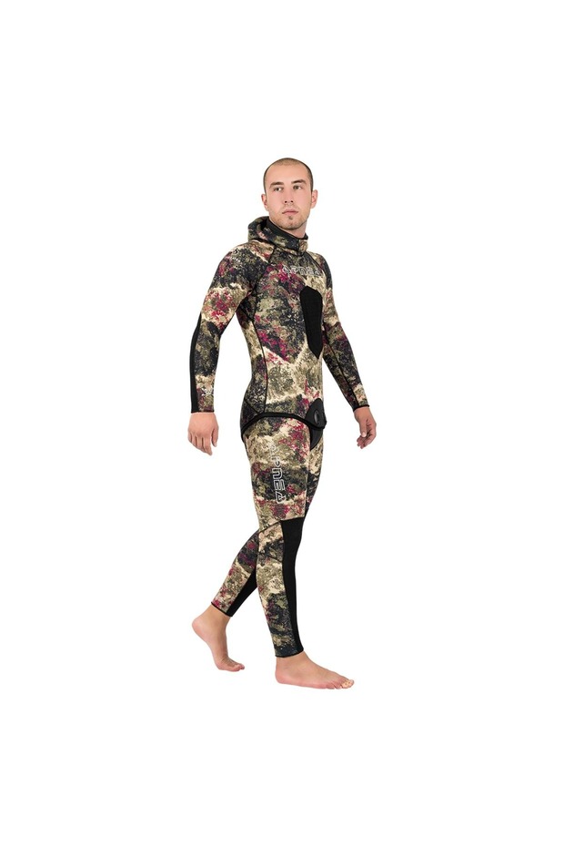 7mm Evolution Kamuflaj Avcı Dalış Elbisesi - S - 2