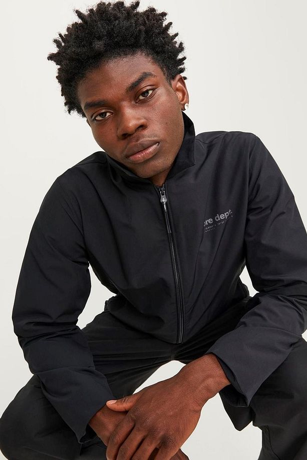 JACK&JONES JCOTRACK SHACKET 12252916 SİYAH - 4