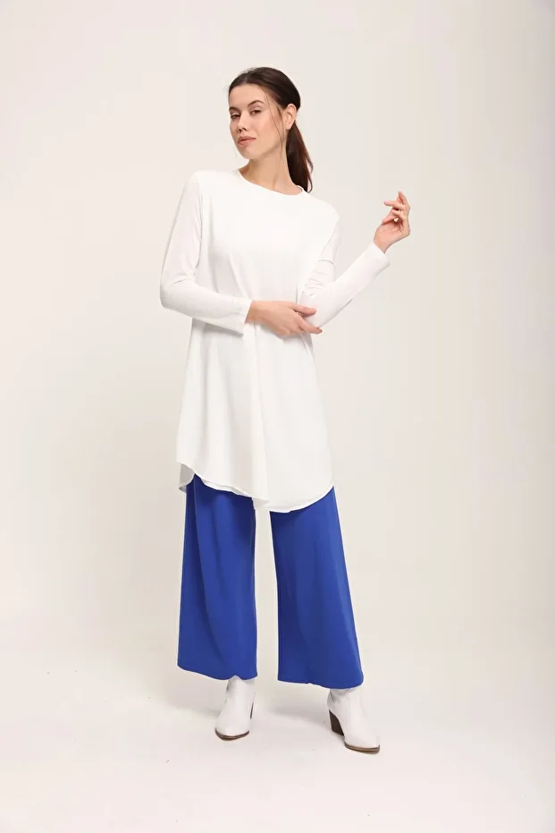 5824 Tunik Ekru - 1