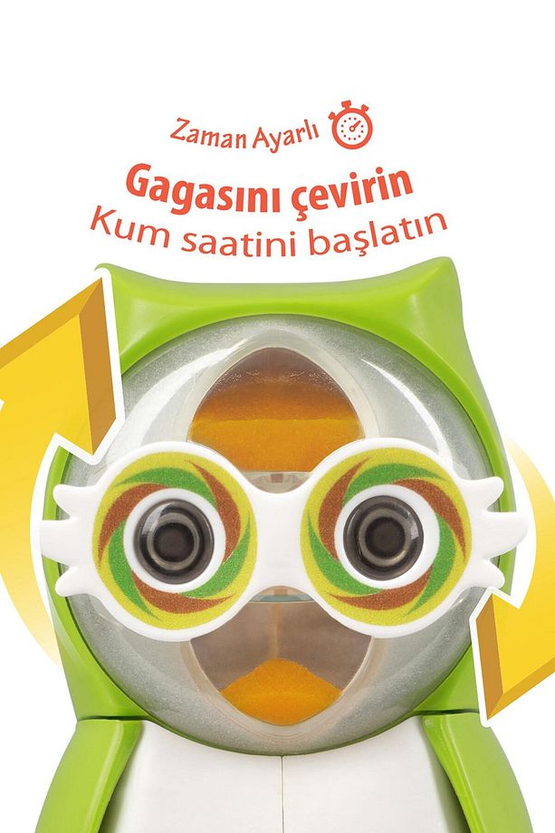 Owl Zaman Ayarlı Fırça Saklama Kabı - 3