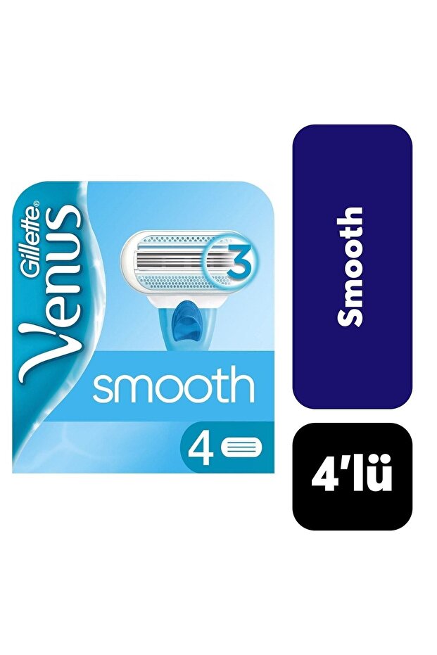 Yedek Başlık Venüs Smooth 4'lü - 1