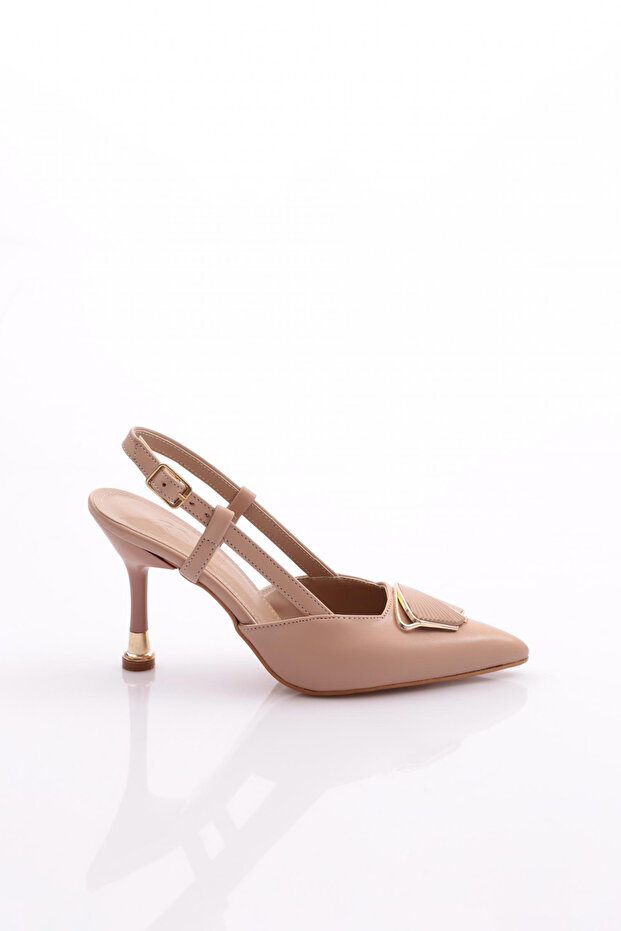 511 Women's Buckle Back Open Heeled Shoes