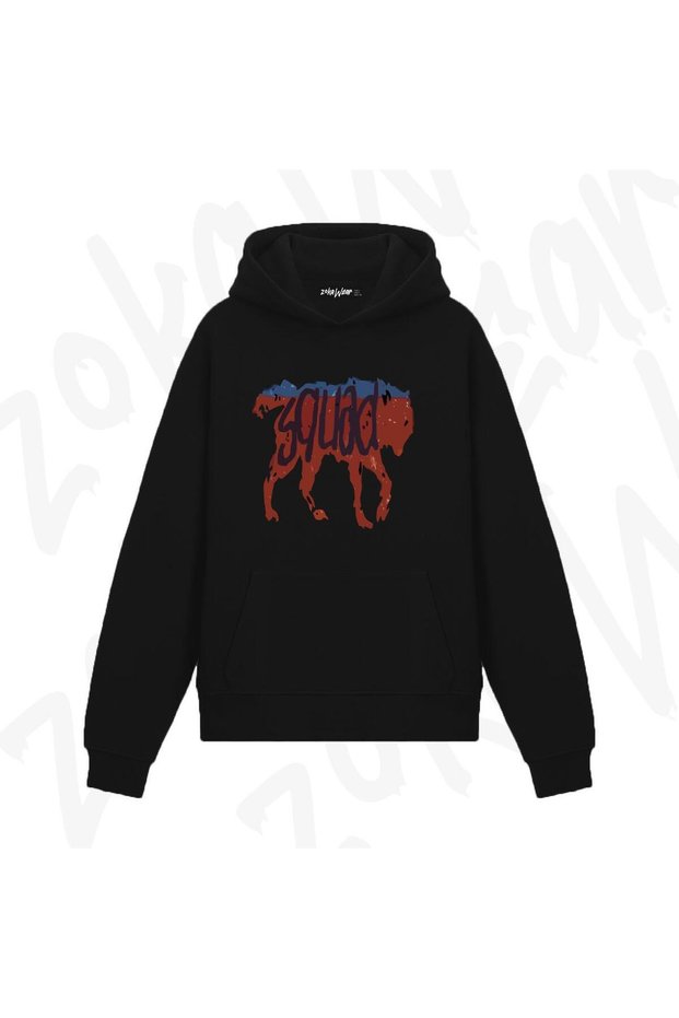 Life Is Strange 2,Wolf Squad Design Printed Hooded Sweatshirt