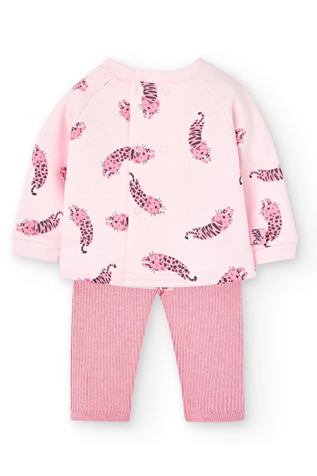 Kız Bebek 2li Set Desenli - 2