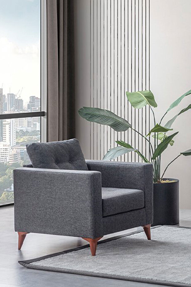 Kraft Minderli Tekli Koltuk Berjer - 1