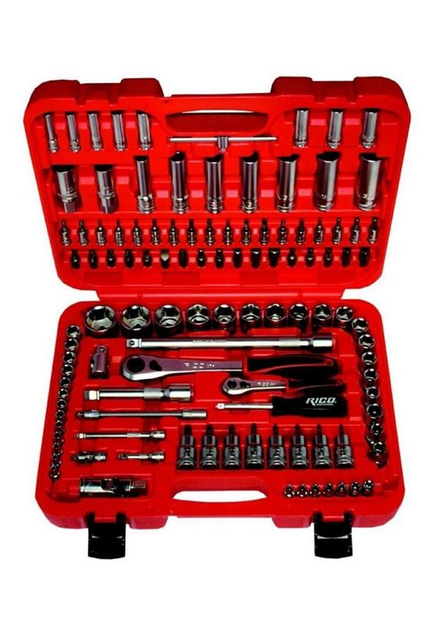 Rc1011 Lokma Takımı Seti 1/2" 1/4" 6 Köşe 110 Parça Cr-v - 1