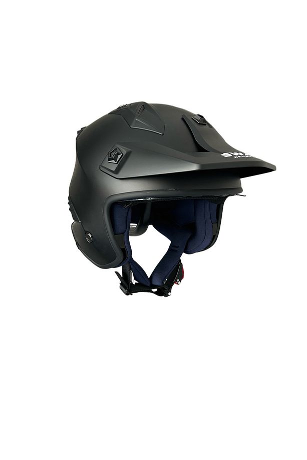 Sw 726 X Tokyo Mat Siyah Modüler Kask - 4