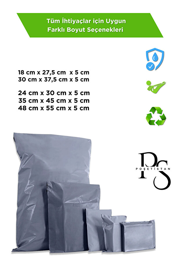 Cepsiz Kargo Poşeti 25 Adet 22,5 Cm X 30 Cm X 5 Cm - 4