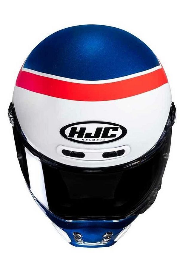 Kask V10 Grape Mc21 Mavi Beyaz - 3