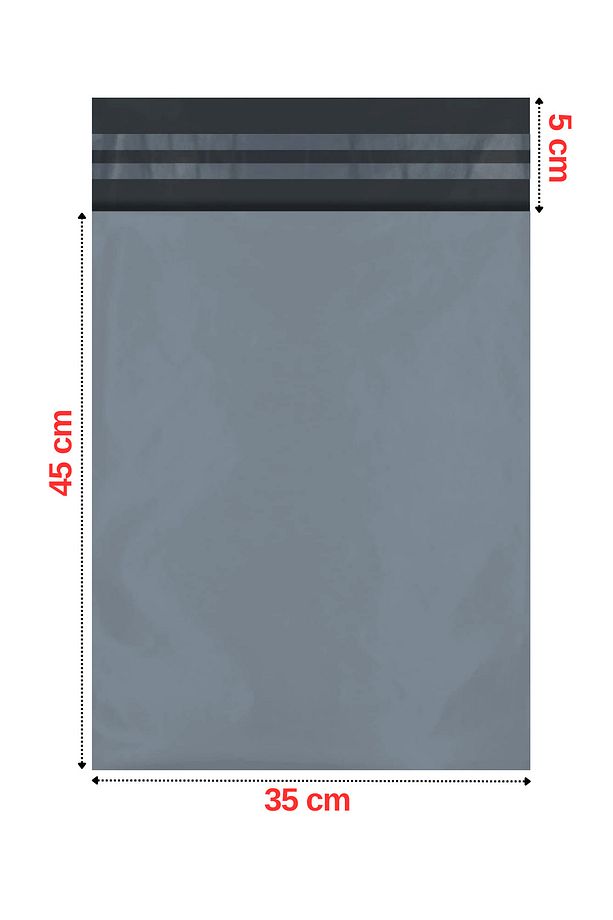 Cepli Kargo Poşeti 25 Adet 35x45 X 5 Cm - 3