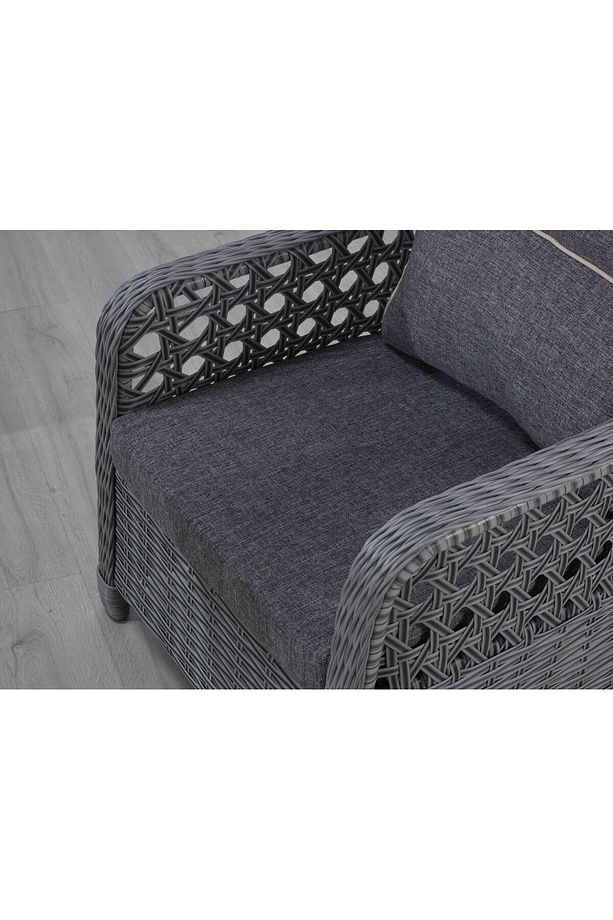 NOVA YILDIZ RATTAN TEKLİ KOLTUK , BAHÇE KOLTUĞU - 3