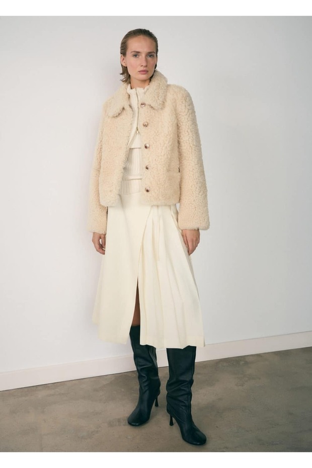 Lyocell-Rock mit Bindedetail - 2