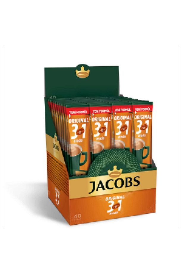 - KAHVE 3 Ü 1 ARADA (40 X 16 GR) JACOBS NRMSA - 1