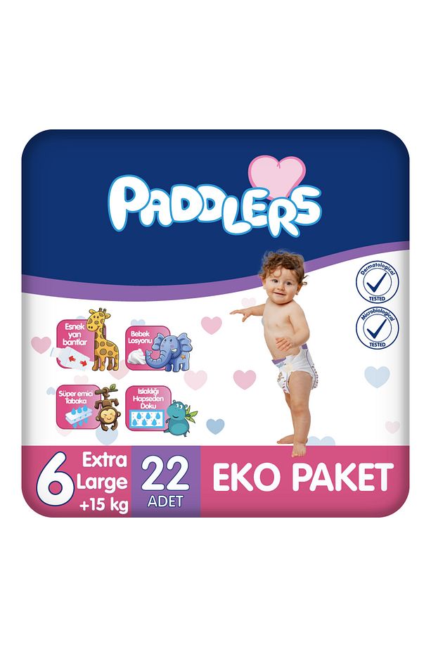 Bebek Bezi 6 Numara X-large 22 Adet (15+kg) Eko Paket - 1