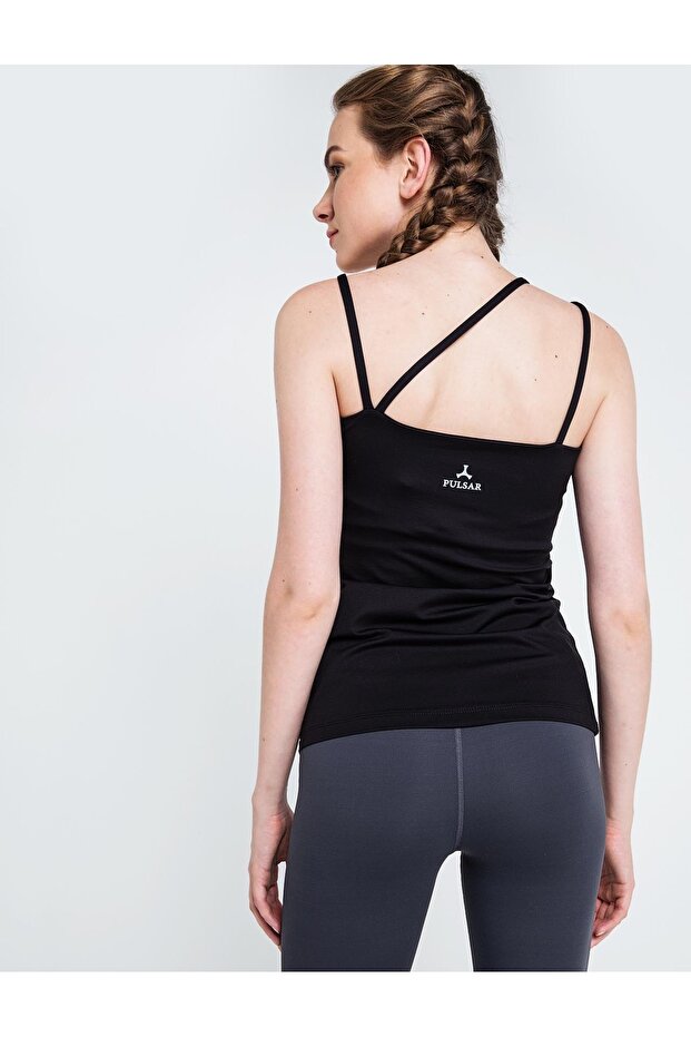 Askılı Tshirt Siyah Wezen - 4