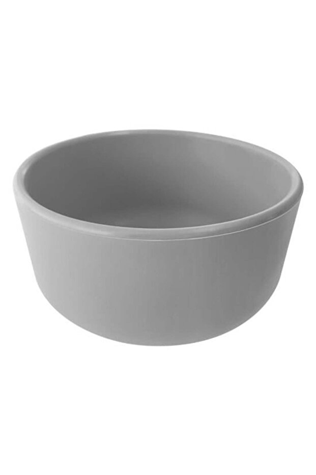 Basic Silicone Bowl - Powder Gray