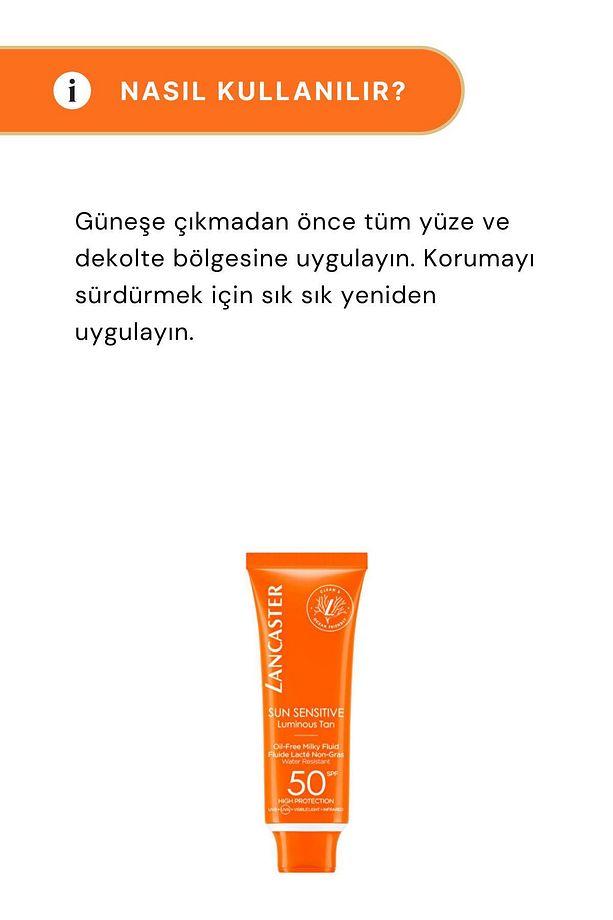 Sun Sensitive Oil-free Milky Fluid Spf50 50 Ml - 2 Adet - 3