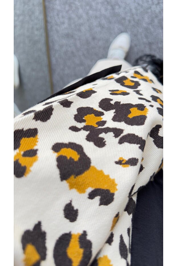 LEOPAR DESENLİ CEKET - 3