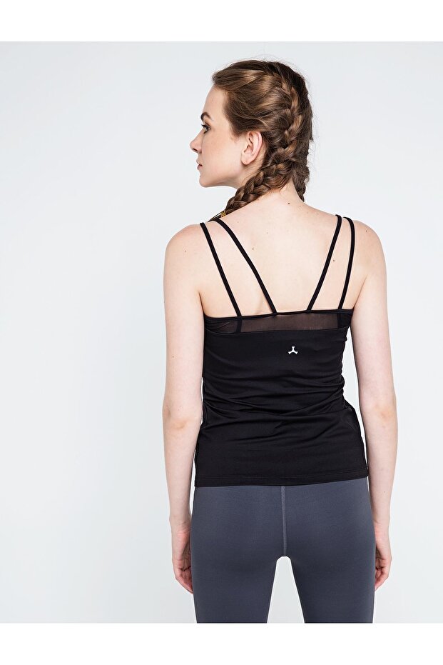 Askılı Tshirt Siyah Sirius - 2