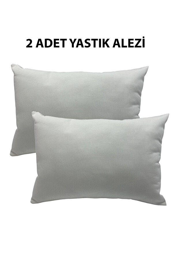 2 Pieces of Liquid-Proof Bamboo Pillowcase - Mattress Pad and Protective Pillow