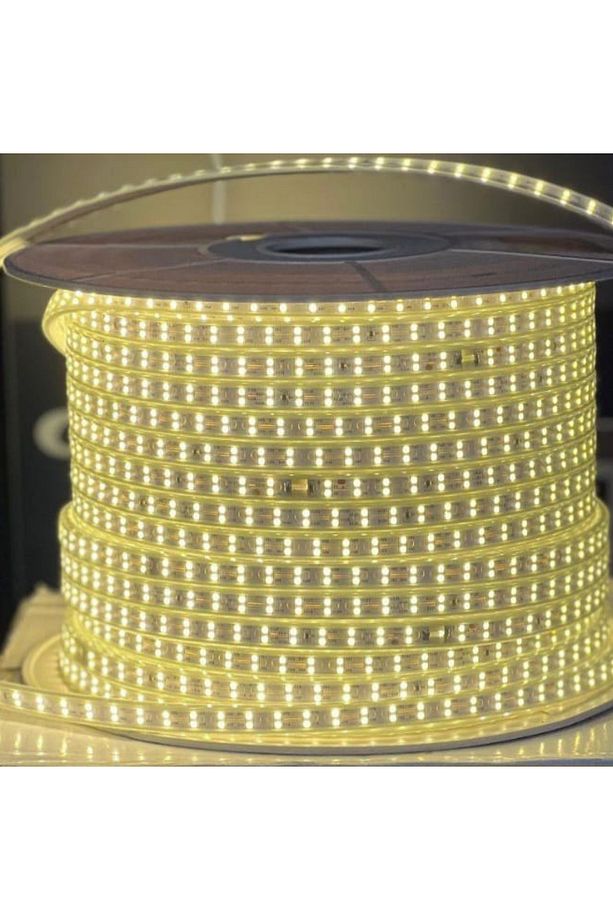 Hortum Şerit Led Çift Sıra 156 Led'li Gün Işığı Renk 220 Volt Tak Çalıştır Metre Seçimli - 2