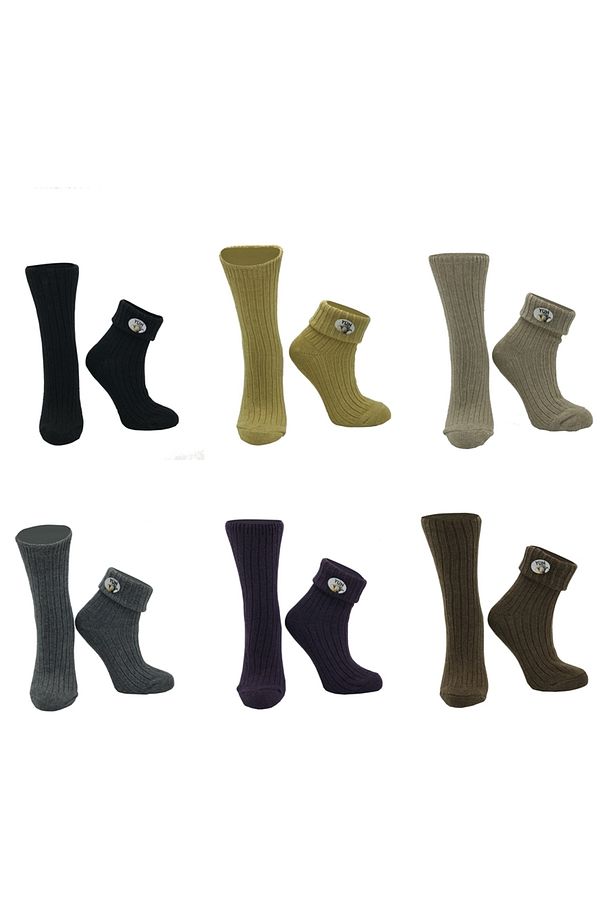 Kışlık Yün Çorap 6’çift - 3