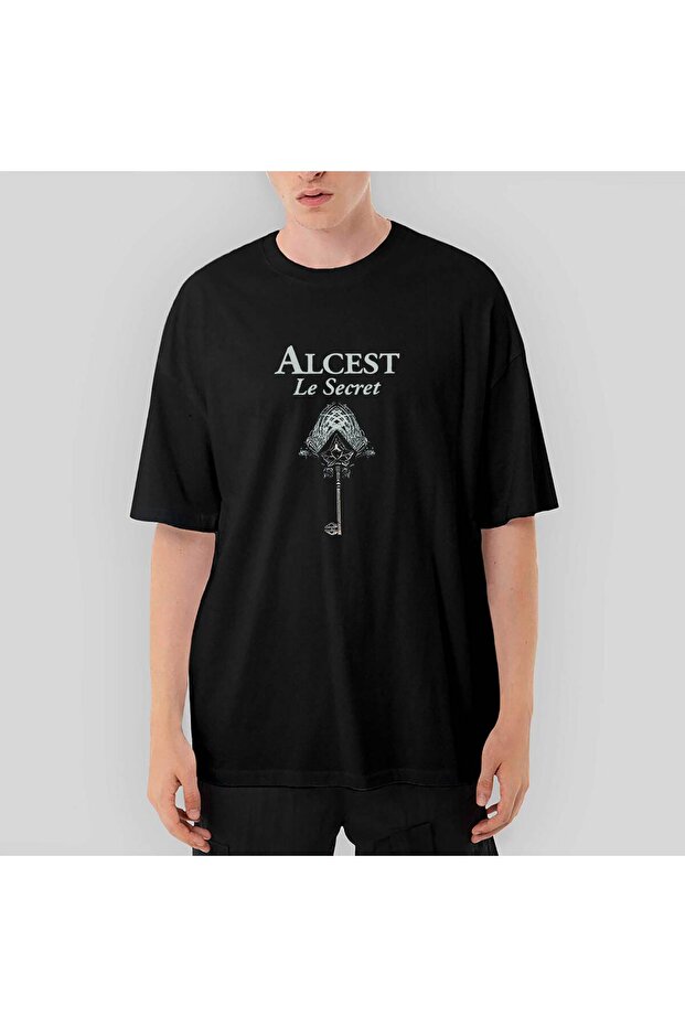 Alcest Le Secret Oversize Black T-Shirt S