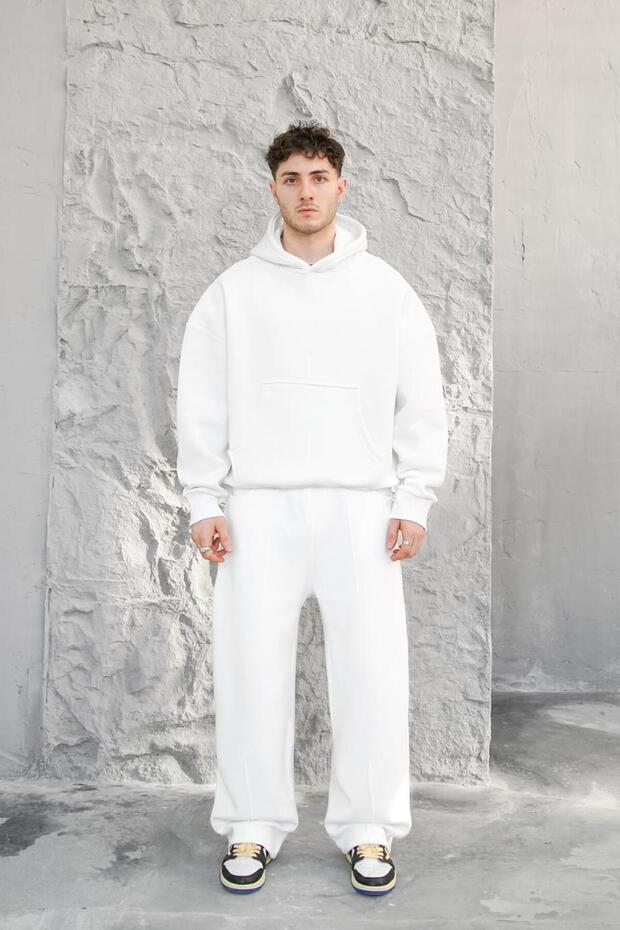 BEYAZ Cozy Basic Oversize Sweatshirt - 2