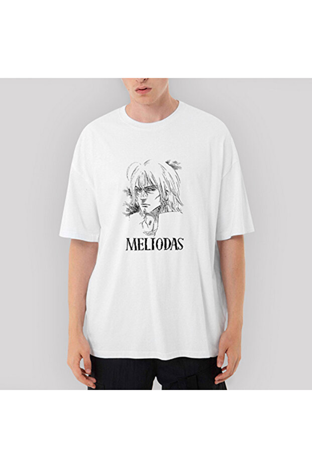 Meliodas Oversize White T-Shirt XL