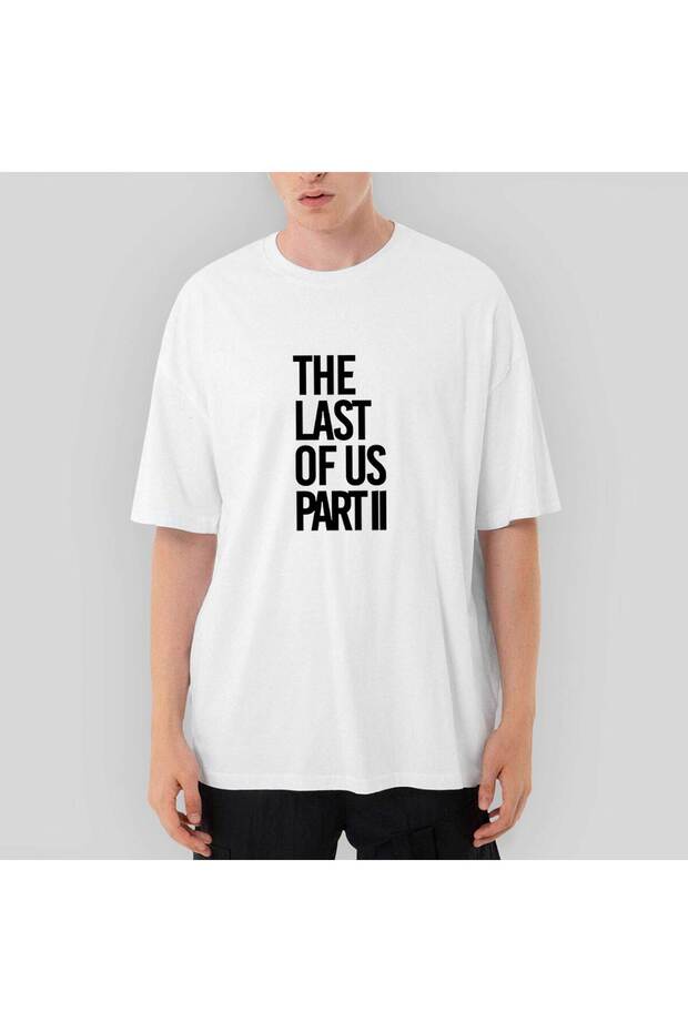The Last Of Us 2 Oversize White T-Shirt