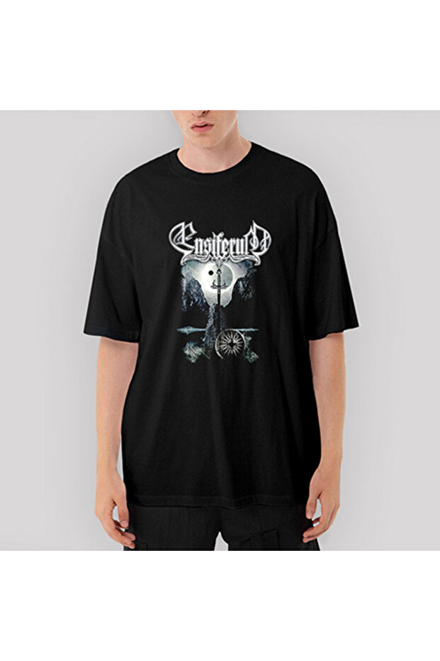 Ensiferum Sword Oversize Black T-Shirt