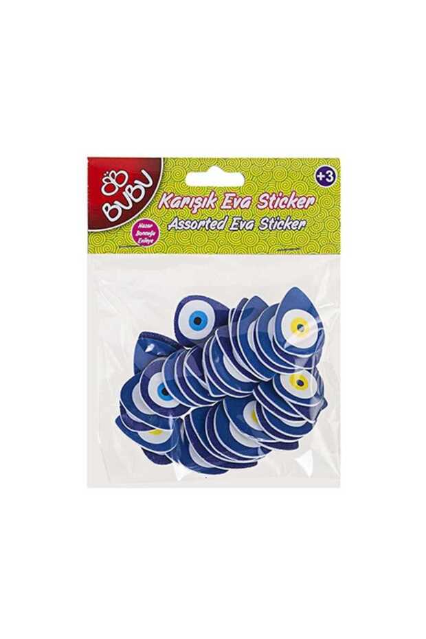 Eva Sticker - Evil Eye Bead Patterned - 1