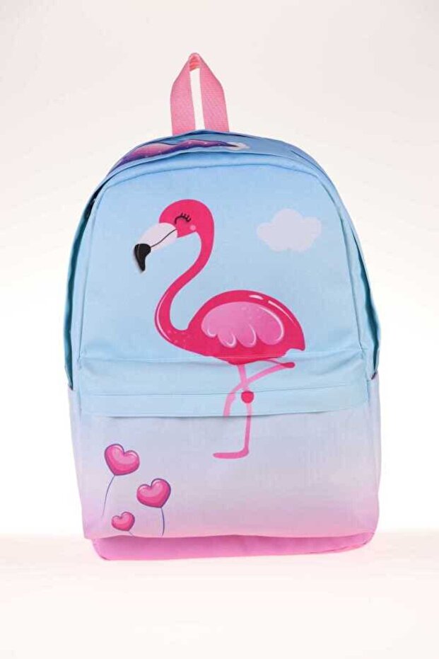 Rainbow Flamingo Layer Backpack - 1