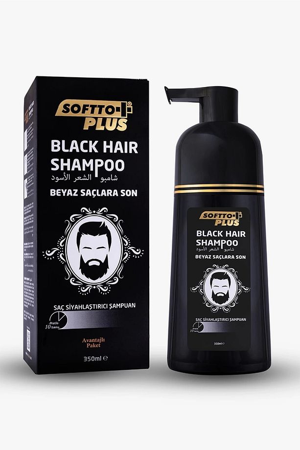 Softto Plus Siyah Şampuan *350 Ml* - 1