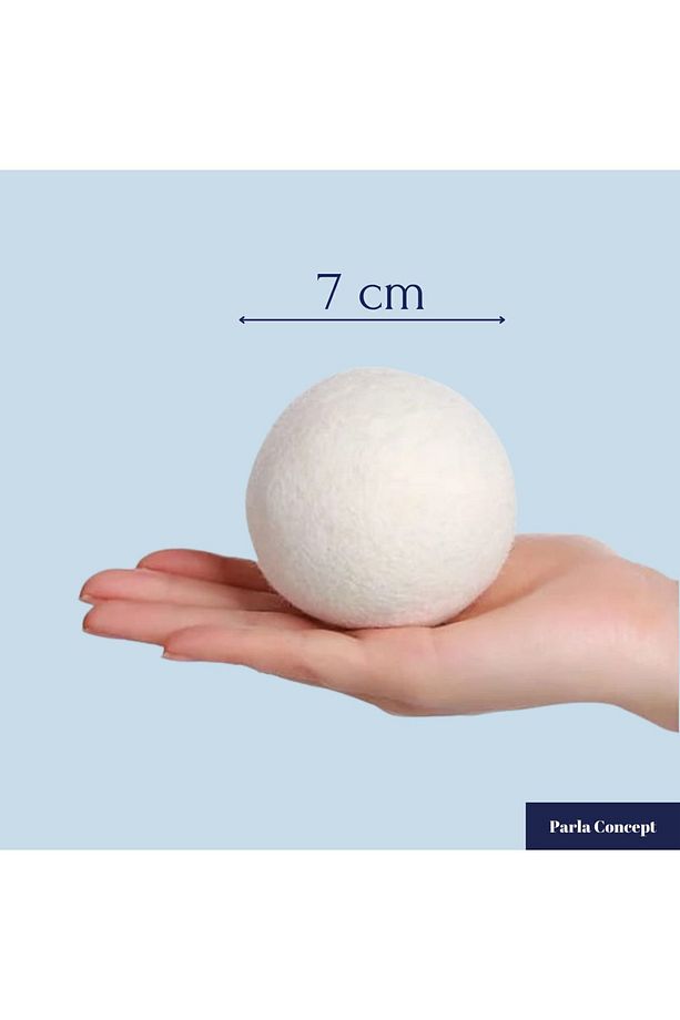 Çamaşır Yün Kurutma Topu ve Koku Seti - Kurutma Makinesi İçin - 3 Adet Top ve 2 Adet Koku - XL - 8