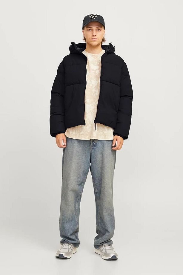 Erkek JORVESTERBRO Puffer Mont AW24 - Siyah - 3