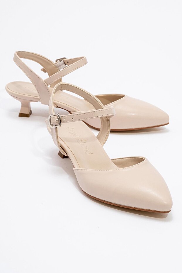 Women's Flat Heeled Shoes Ten Skin