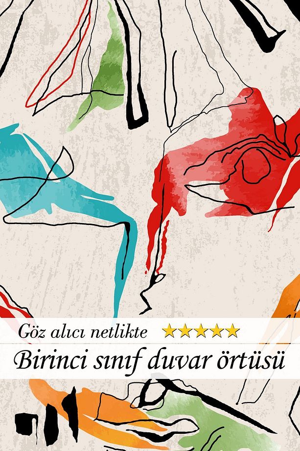 Özgün Tasarım Tanıdık Yüzler Birinci Kalite Kumaş Duvar Örtüsü Duvar Halısı Tapestry - 3