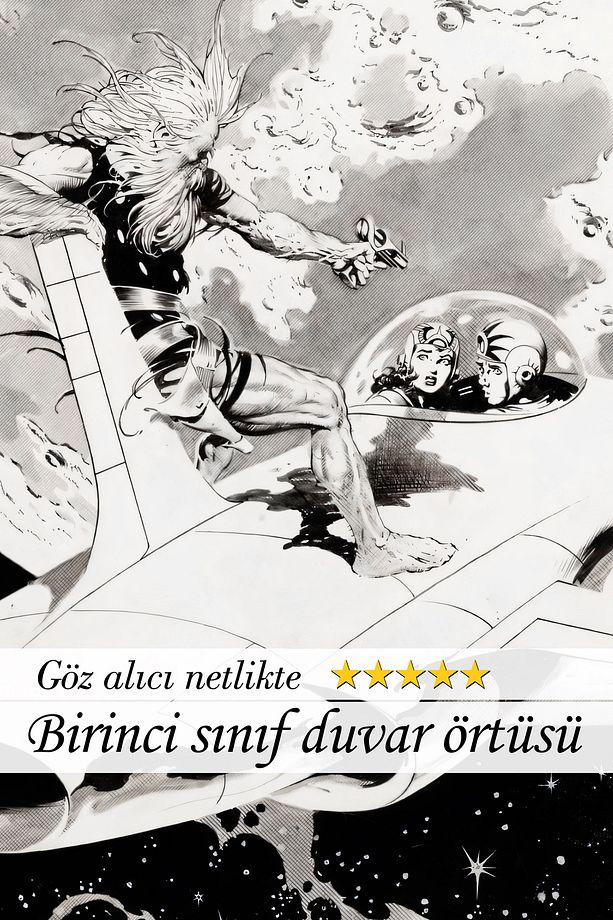 "Galaksi Koruyucusu: Uzay Mekiğini Rehin Alıyor, Duvar Örtüsü Duvar Halısı Tapestry - 3