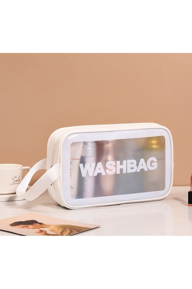 Personal Care Bag - Transparent Waterproof Makeup Bag - Waterproof Cosmetic Travel Bag (m)