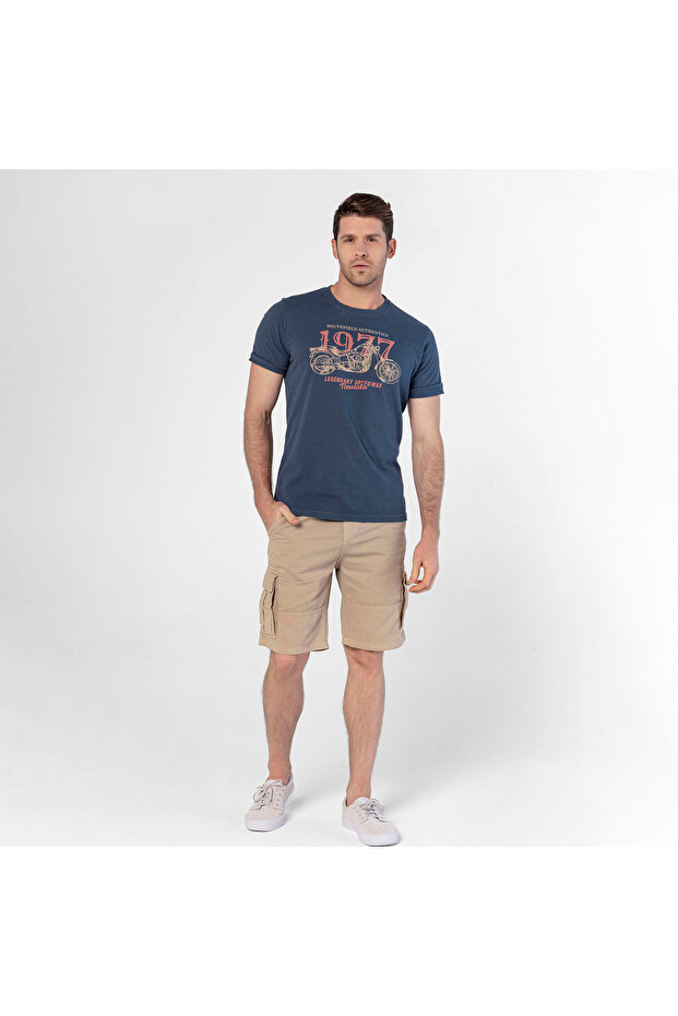 Erkek Kargo Şort Clints Kum ERKEK KARGO ŞORT RFCLINTS22 - 4