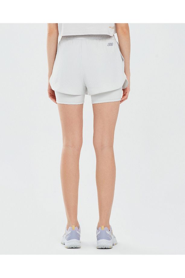 Performance Coll. W 4 Inch 2 In 1 Short Kadın Gri Şort S241144-035 - 3