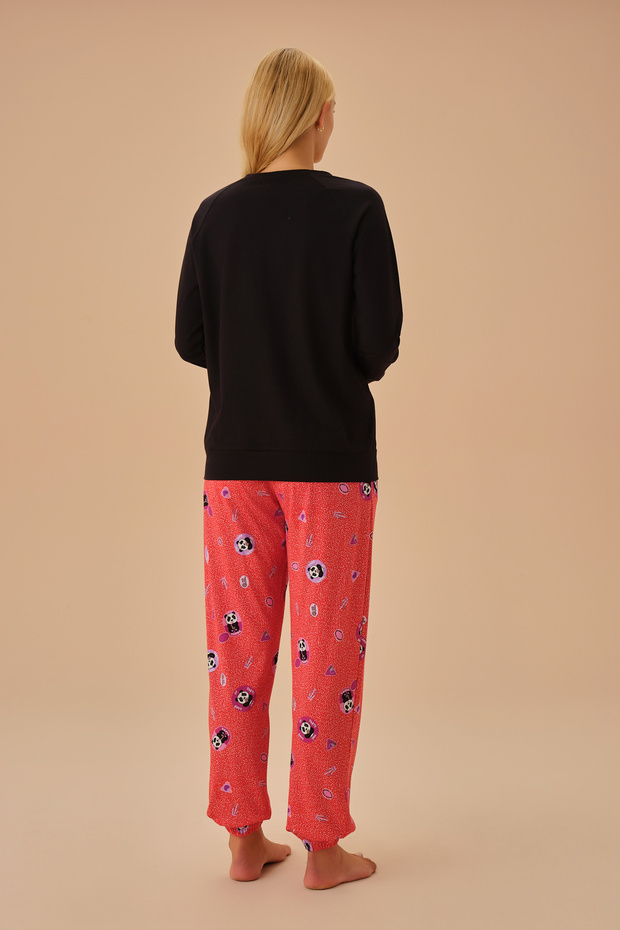 Panda Pijama Takımı - 4